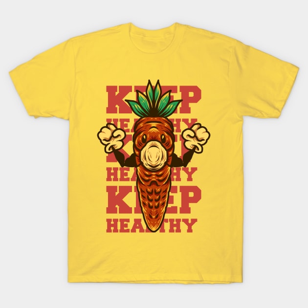 keep healthy carrot T-Shirt by donipacoceng